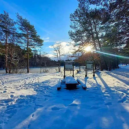 Dom Rozany Caloroczny Ogrzewany Na Wiejskiej 5 * Lubiatowo (Pomerania)